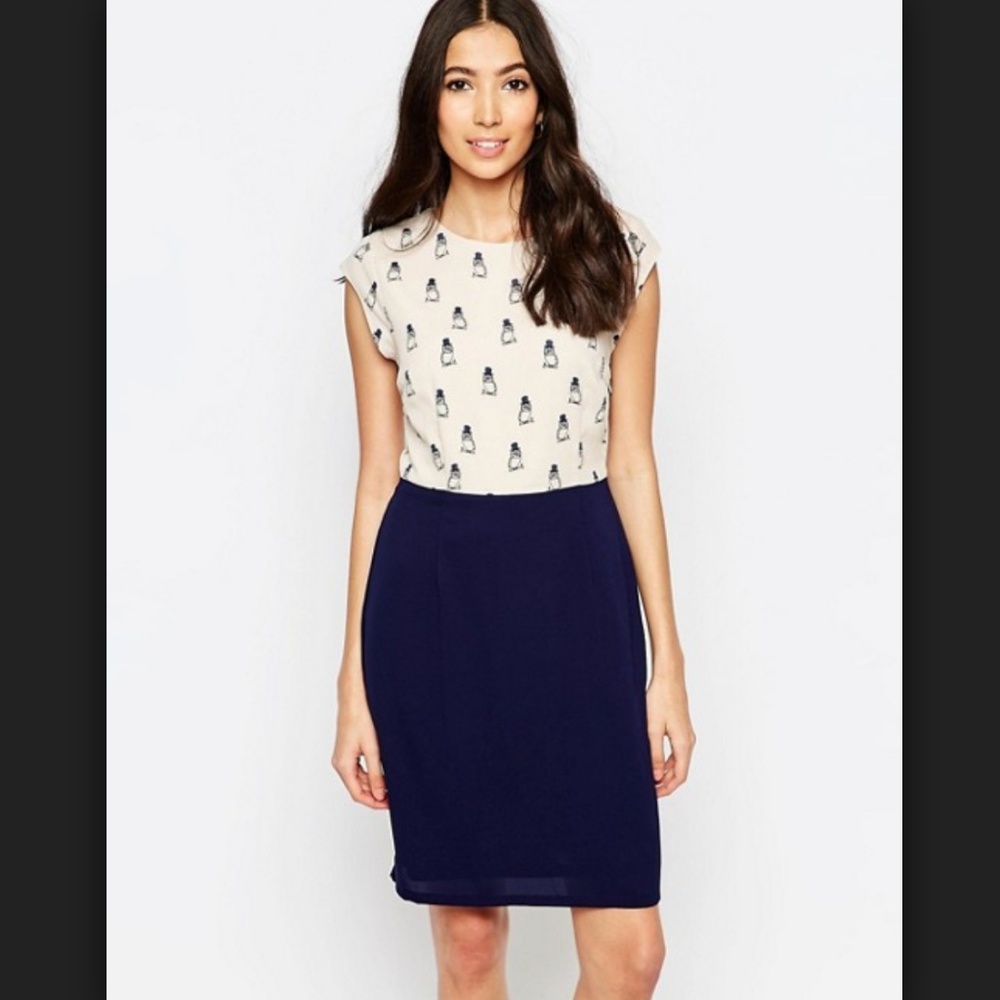 Sugarhill Boutique Clara Owl Print Pencil Dress 6